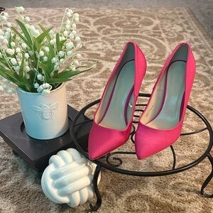 Forever 21 Vibrant Pink Heels